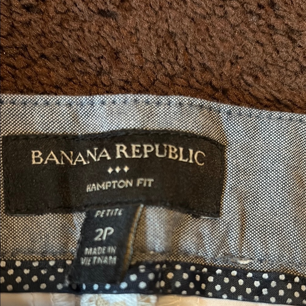 Banana Republic Black and White Polka Dot Pants - Picture 2 of 3